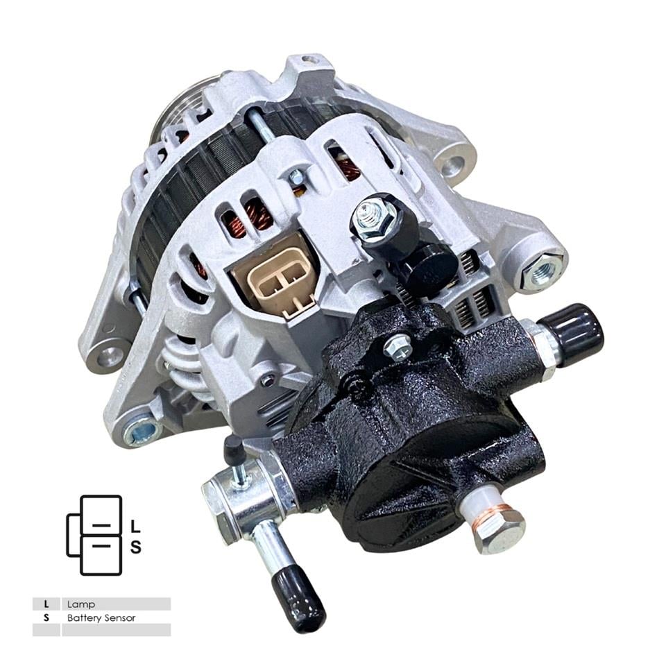 12V ALTERNATÖR DİNAMO VAKUMLU MITSUBISHI TİPİ 110 A HYUNDAI H1/KIA SORENTO 2.5 CRDI 2002-2006
