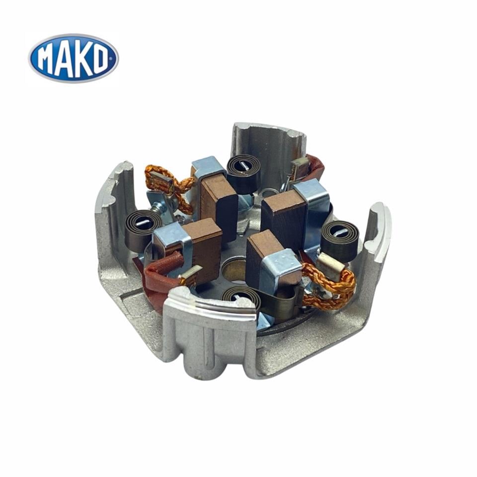 MAKO 12V MARŞ KÖMÜR YUVASI (ARKA KAPAK) (ALÜMİNYUM) (4 KÖMÜRLÜ) (BSX86/87 KÖMÜRLÜ) FIAT-FORD-MF