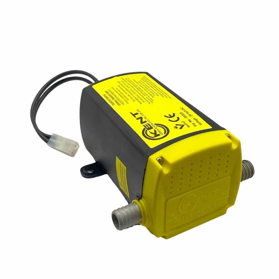 24V SIVI AKTARMA POMPASI 150W (40 LT/DK) (DIŞTAN) (GİRİ > ÇIKIŞ 19 MM) (170*95*90 MM)