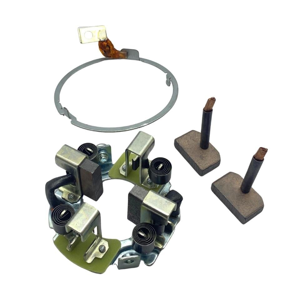 24V MARŞ KÖMÜR YUVASI MITSUBISHI TİPİ 5.5 KW (4 KÖMÜRLÜ) (SAÇLI) MERCEDES ACTROS/ATEGO/AXOR