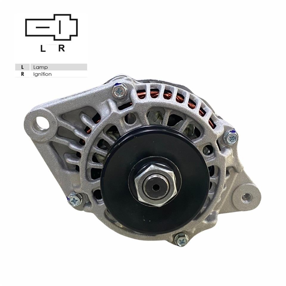 12V ALTERNATÖR DİNAMO MITSUBISHI TİPİ 50 A (L-R) CLARK-DAEWOO-SANKO-FORKLİFT-İŞ MAKİNASI