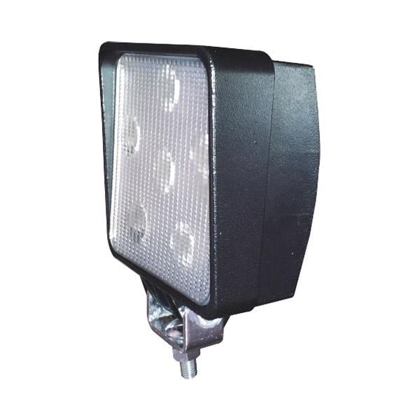 9V-30V ÇALIŞMA LAMBASI KARE (6 X 2.5 W POWER LEDLİ) (110*110 MM)