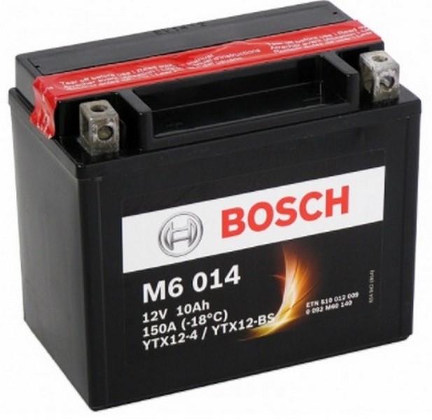 BOSCH 12V 10 AH MOTOSİKLET AKÜSÜ 150 A (EN) (152*88*131 MM) (YTX12-BS)