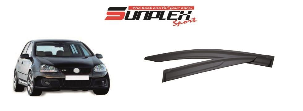 SUNPLEX CAM RÜZGARLIĞI MUGEN VW GOLF 2003-2012 (4 AD)