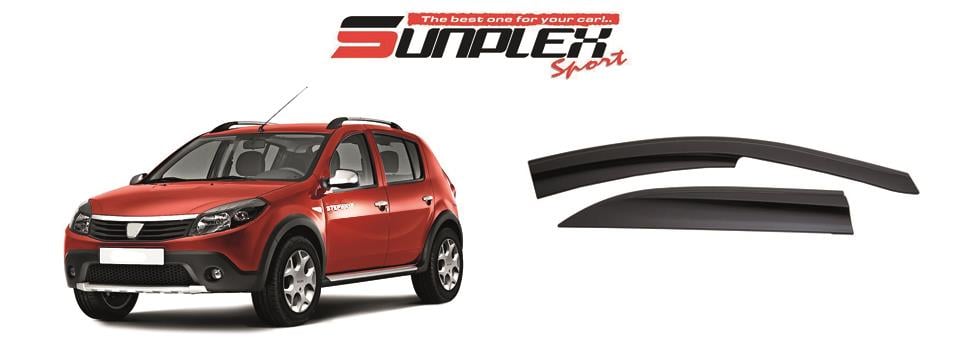 SUNPLEX CAM RÜZGARLIĞI MUGEN DACIA SANDERO/STEPWAY (4 AD)