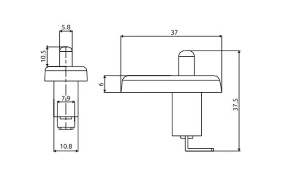 KAPI IŞIK BUTONU HELLA TİPİ UNIVERSAL