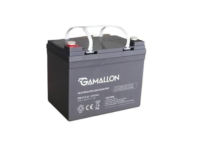GAMALLON 12V 33 AH ENGELLİ ARAÇ AKÜSÜ JEL (195*130*155) 