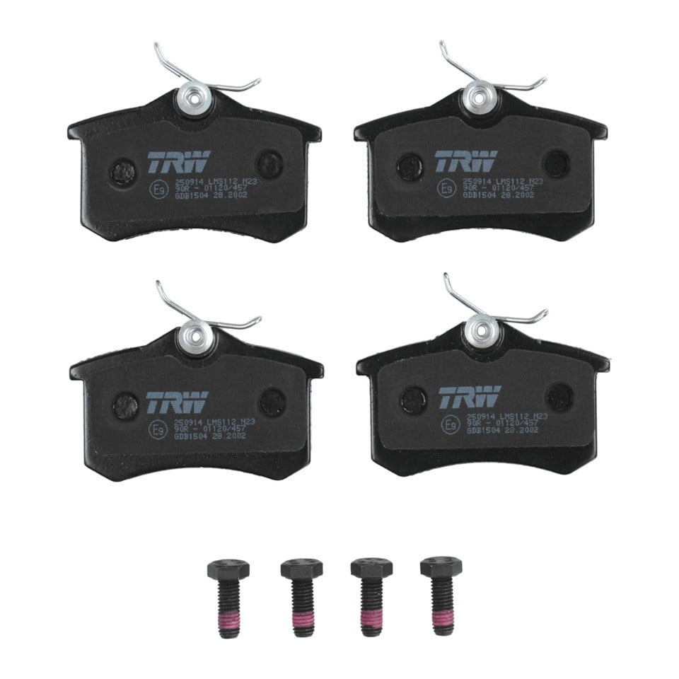 TRW ARKA FREN BALATASI AUDI-CITROEN-FIAT-FORD-LANCIA-PEUGEOT-SEAT-VW