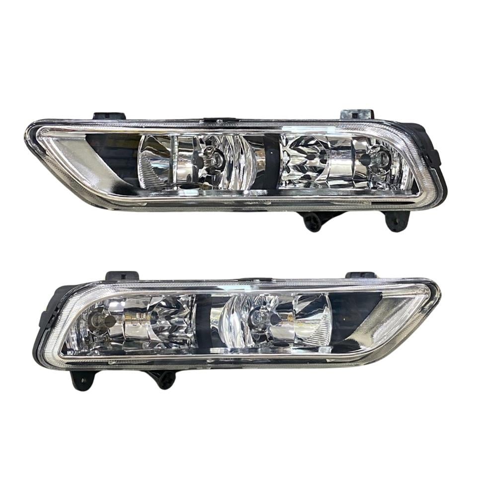 SİS LAMBASI SETİ (VİRAJ AYDINLATMALI) (KROM ÇERÇEVELİ) VW PASSAT B7 2010-2014