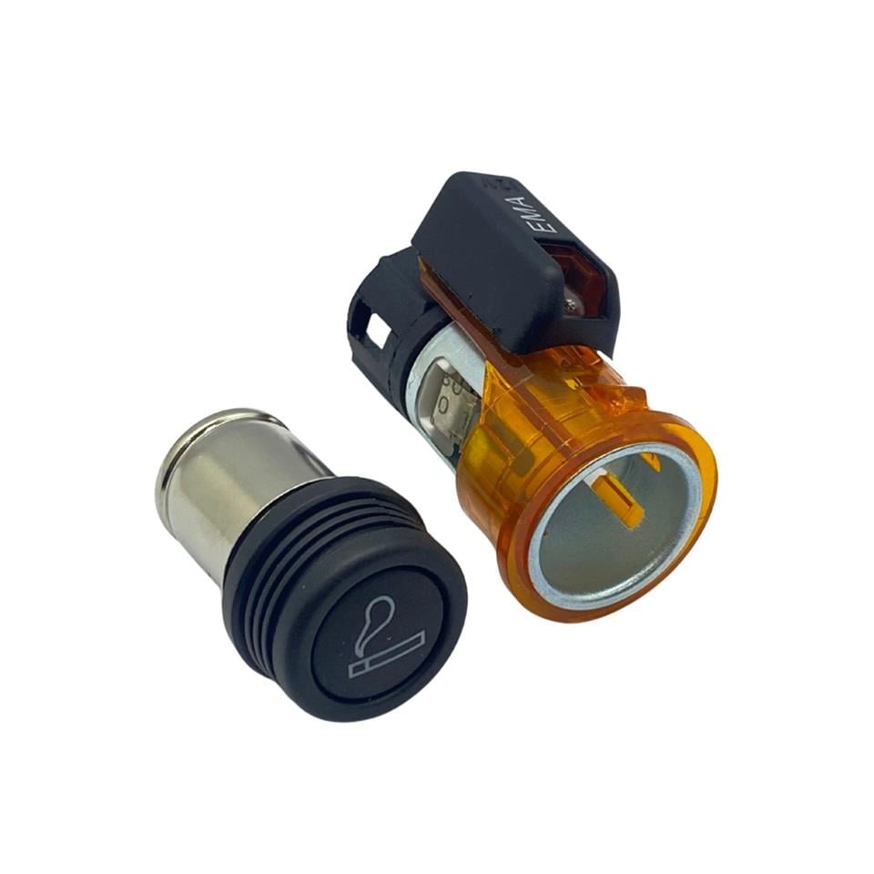 12V ÇAKMAK KOMPLE CITROEN-FIAT-PEUGEOT (TURUNCU IŞIK)