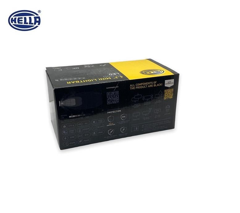 HELLA 10V-30V LED BAR OFF-ROAD 30W 5700K 2000 LÜMEN (GENİŞ AÇI) (6 LEDLİ) (157*60*50 MM)