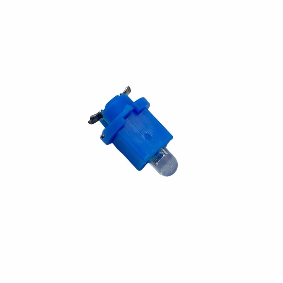 12V DUYLU GÖSTERGE AMPULÜ DİPSİZ 1.2 W KIRMIZI (ARKADAN TIRNAK)