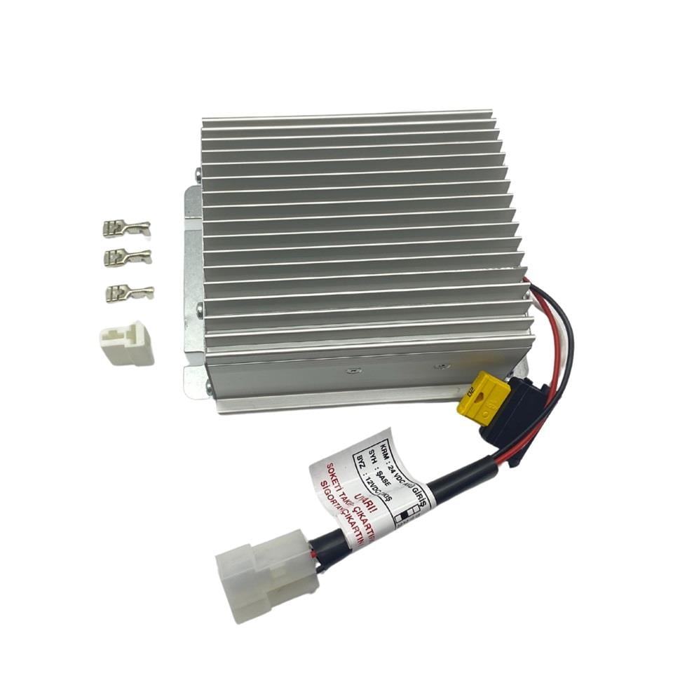 YILKA 24V>12V KONVERTÖR (VOLTAJ DÜŞÜRÜCÜ) 20 A (SWITCH MODE)