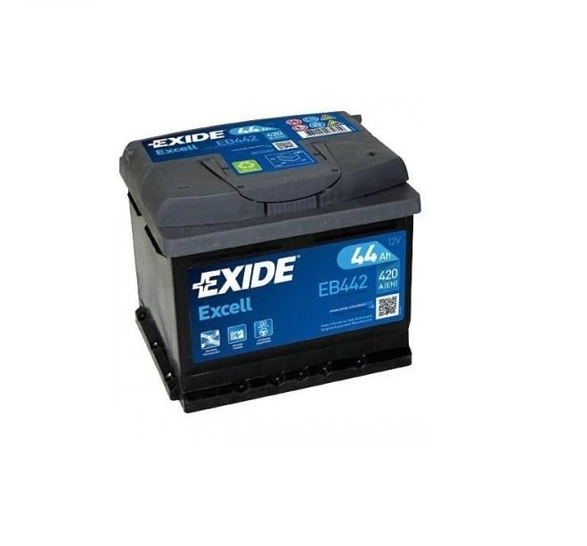 EXIDE 12V 44 AH AKÜ EXCELL 420 A (EN) (207*175*175) (ALÇAK)