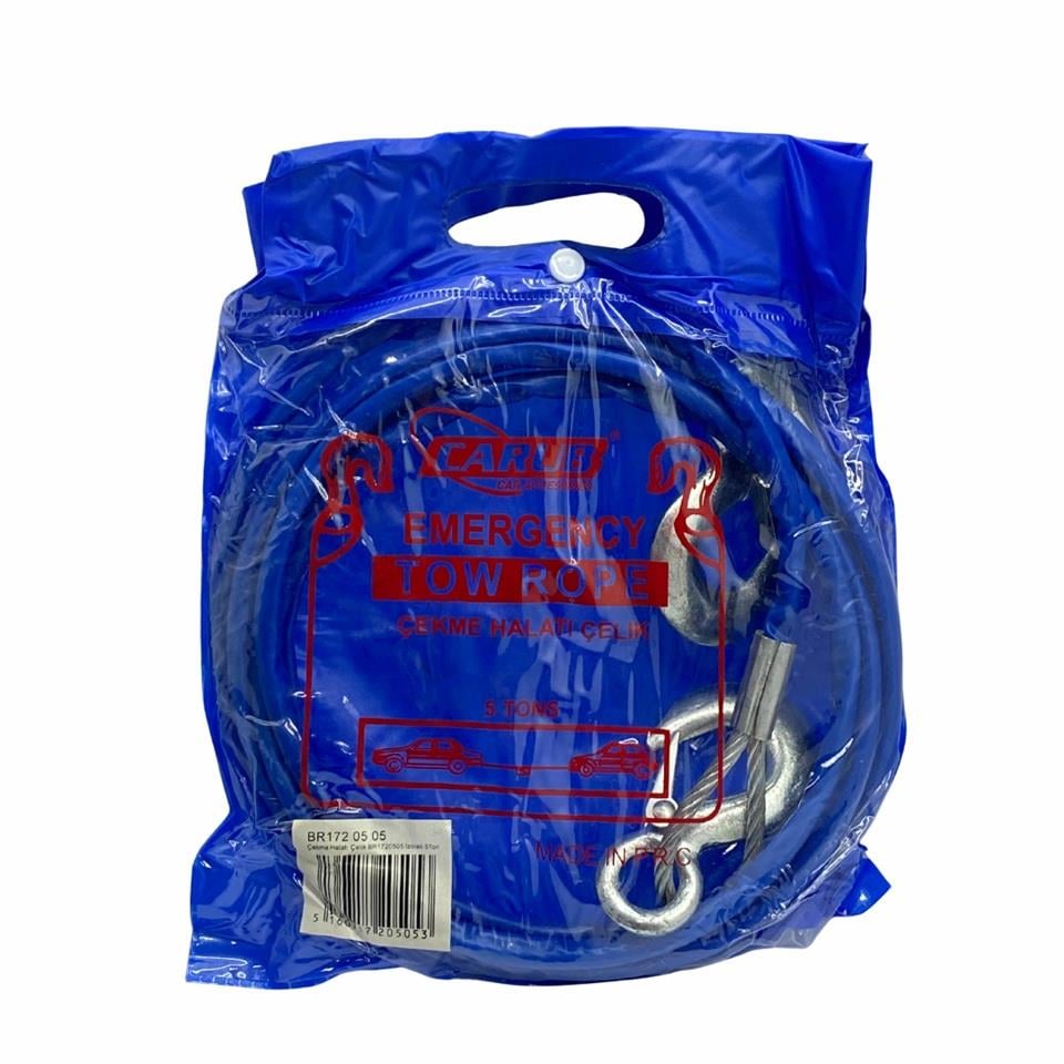 ÇEKME HALATI ÇELİK 5.5 MM (İZOLELİ) (5 TON) (3.5 MT)