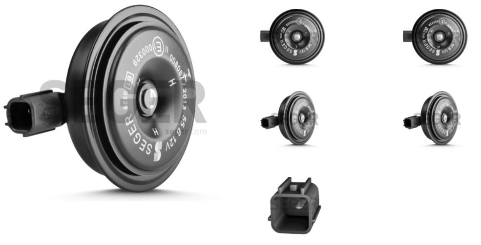 SEGER 12V DİDİT KORNA 118 dB 420 HZ İNCE SES (SOKETLİ) HONDA