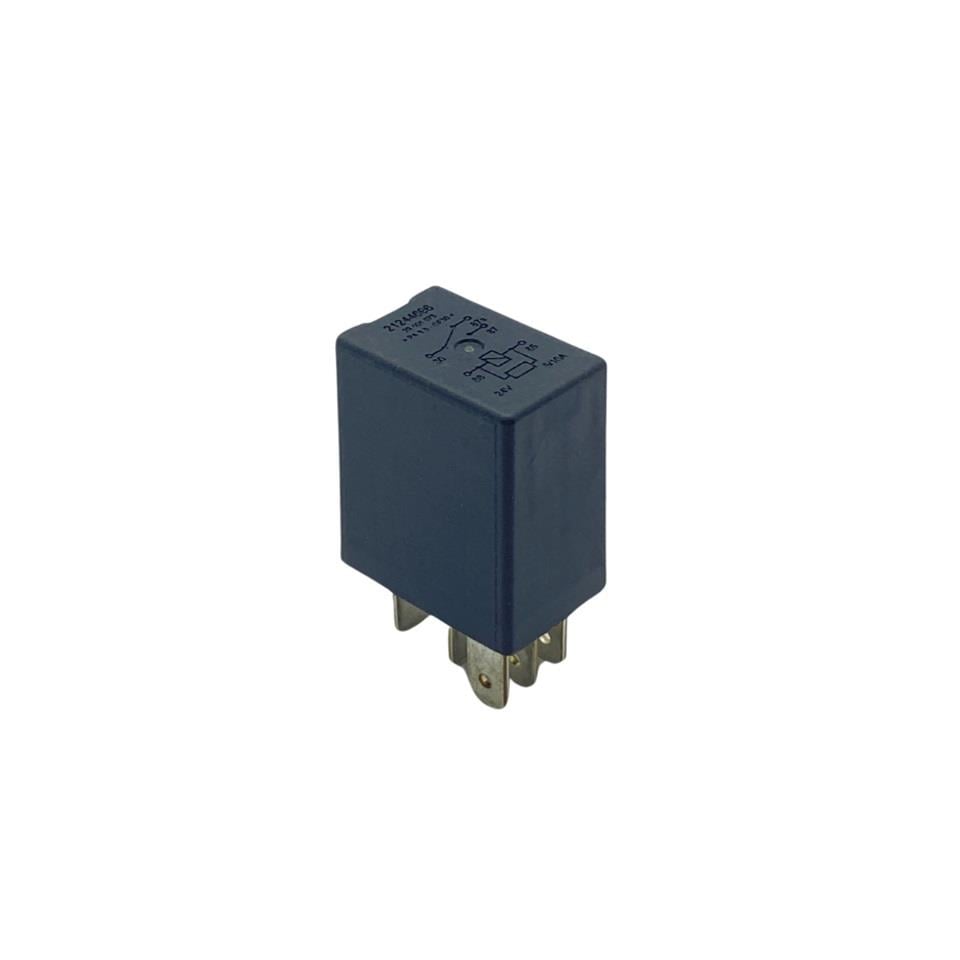 24V RÖLE 5 UÇLU 5/10 A MİKRO (ÇİFT PLATİN) (DİRENÇLİ) (30-85-86-87-87a) OEM