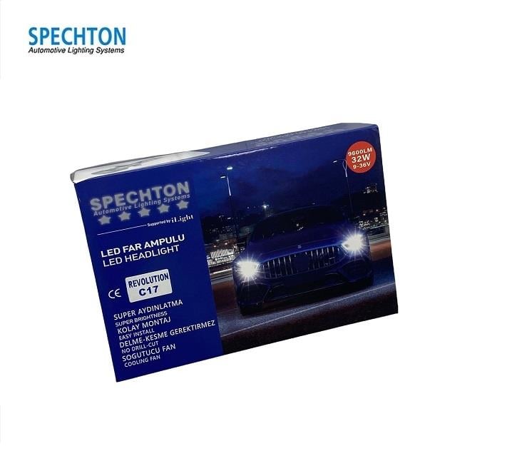 SPECHTON 10V-80V H7 CSP LED XENON FAR AMPUL SETİ 6000K 12600 LÜMEN 60W