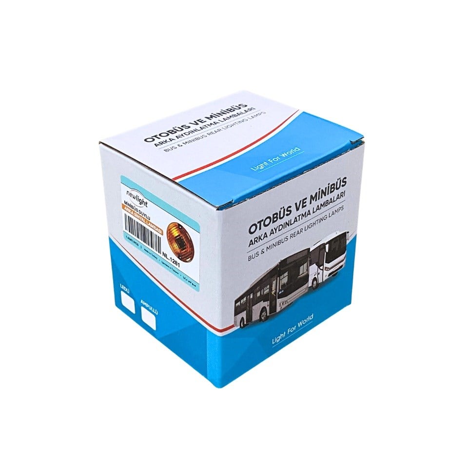 SİNYAL LAMBASI DUYLU (YUVARLAK 80 MM) MİNÜBÜS