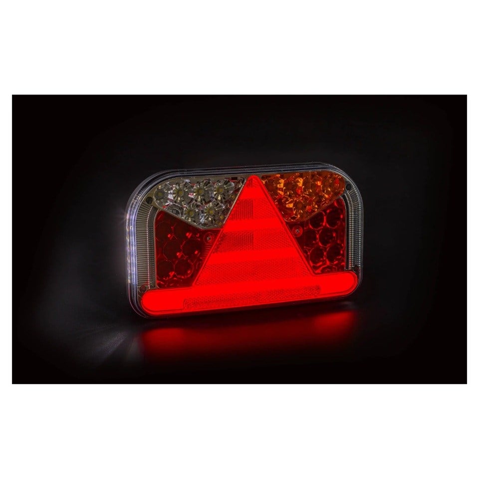 FRISTOM 10V-30V STOP LAMBASI (NEON LEDLİ) (7 FONKSİYONLU) (241*140*44 MM) E9