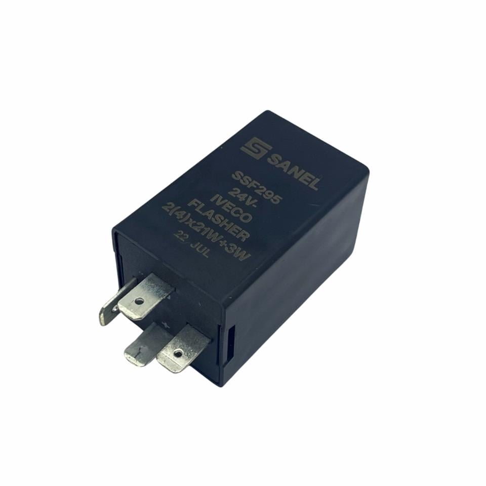 SANEL 24V ELEKTRONİK FLAŞÖR 4 UÇLU (+ - L P) (İKAZSIZ) IVECO-VOLVO