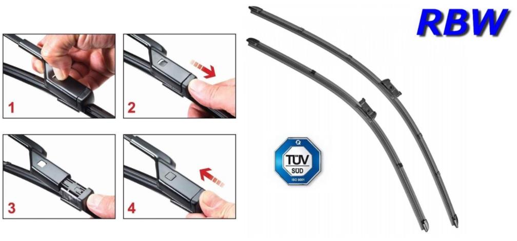SİLECEK SÜPÜRGESİ 650/550 MM AEROTWIN  CITROEN JUMPER/FIAT DUCATO/PEUGEOT BOXER 2006 >