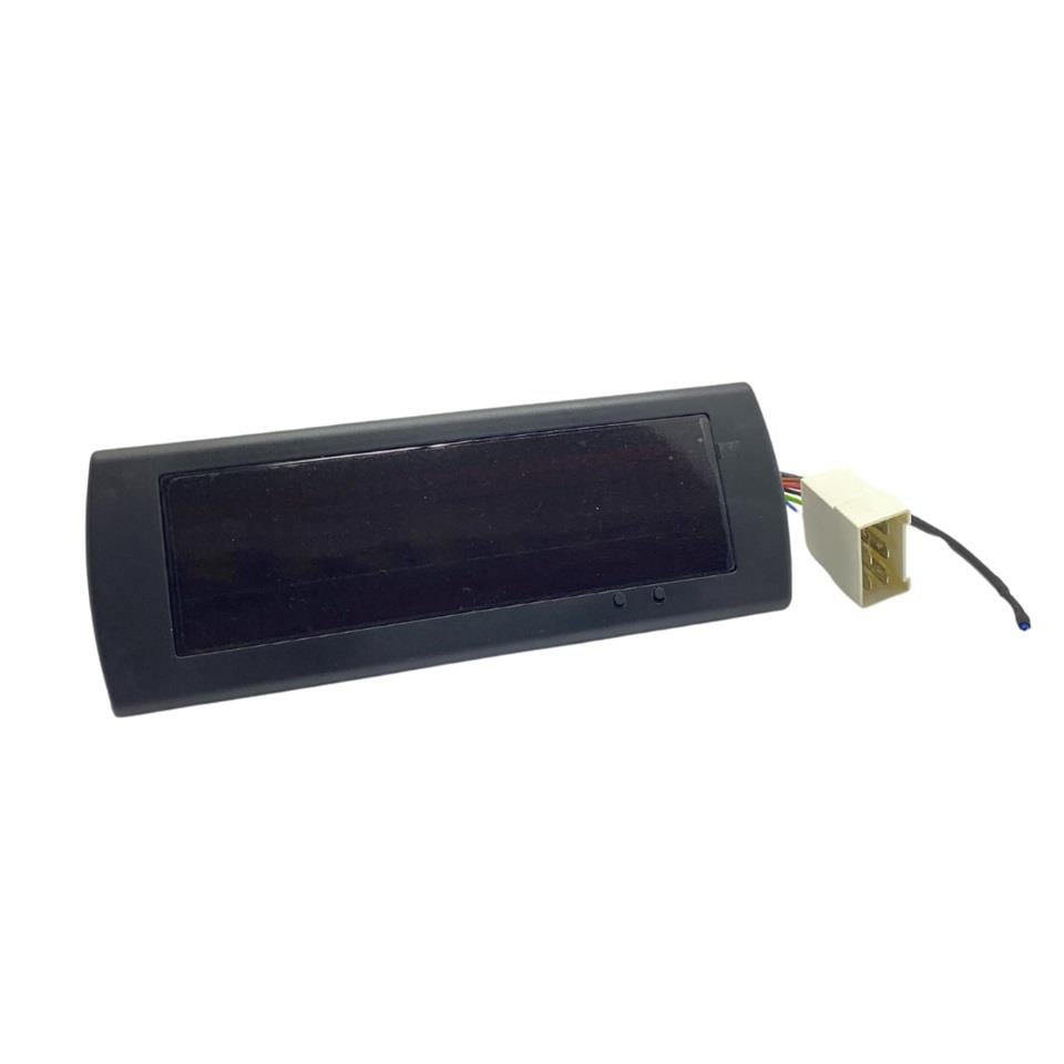 YILKA 12V-24V DİJİTAL ZAMAN SAATİ (TERMOMETRELİ) DURACAK (40 SN SAAT/10 SN DERECE) (200*70*48 MM)
