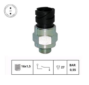 HAVA İKAZ MÜŞÜRÜ (16X1.5) (0,30-0,55 BAR) (SOKETLİ) VOLVO