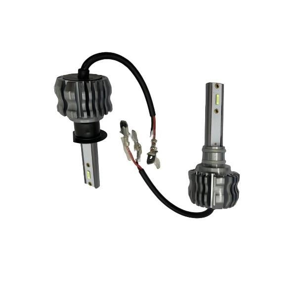 PHOTON 12V-24V H1 CSP LED XENON FAR AMPUL SETİ 10.000K 8000 LÜMEN FANSIZ (BUZ MAVİ)