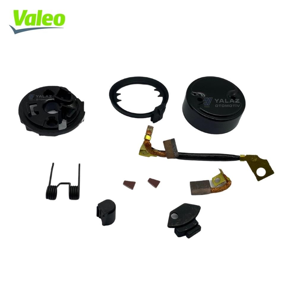 VALEO MARŞ KÖMÜR YUVASI (KÖMÜR+YAY+ARKA KAPAK) (115 MM KABLOLU) D6RA UNIVERSAL