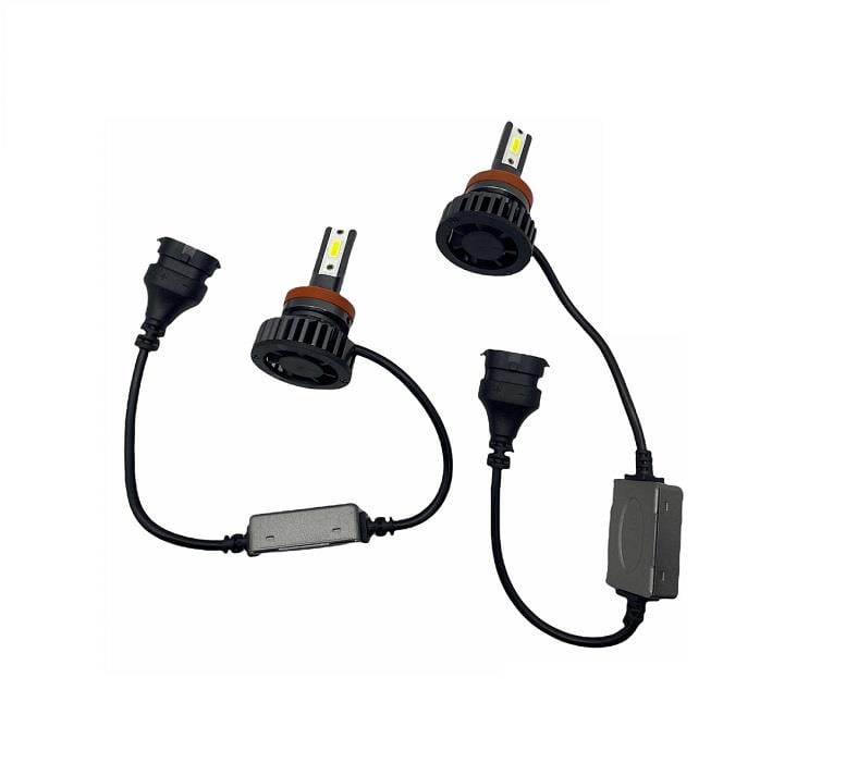 9V-32V H11 DOB LED XENON FAR AMPUL SETİ CAN BUS 6500K 8000 LÜMEN