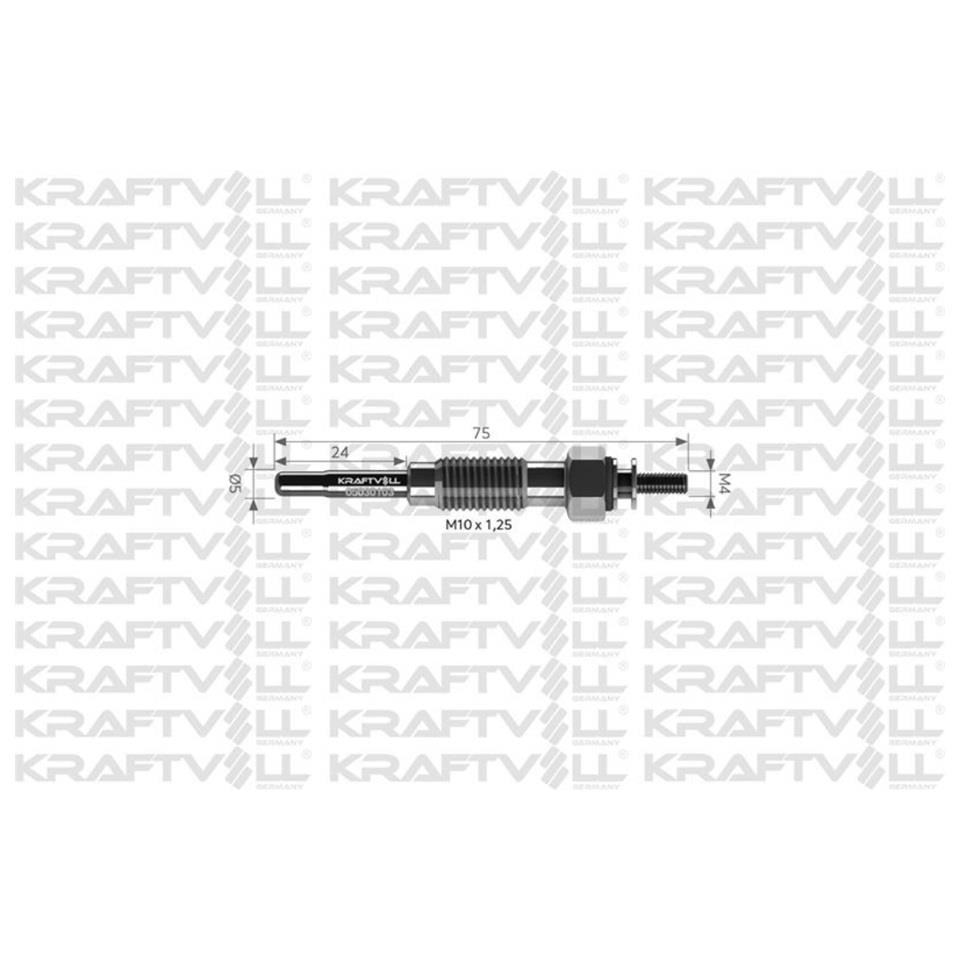 10.5V KIZDIRMA BUJİSİ MITSUBISHI JUPITER-PERKINS 700