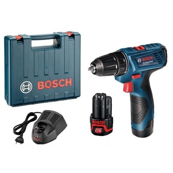 BOSCH 12V ÇİFT AKÜLÜ VİDALAMA MAKİNASI 1.5 AH (GSR 120-LI)