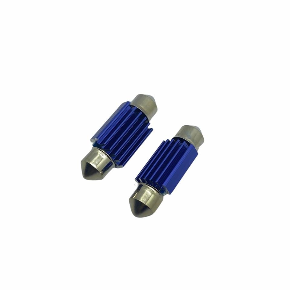 12V-24V SOFİT AMPUL 15 LEDLİ  BEYAZ CANBUS (36 MM) (2 AD)