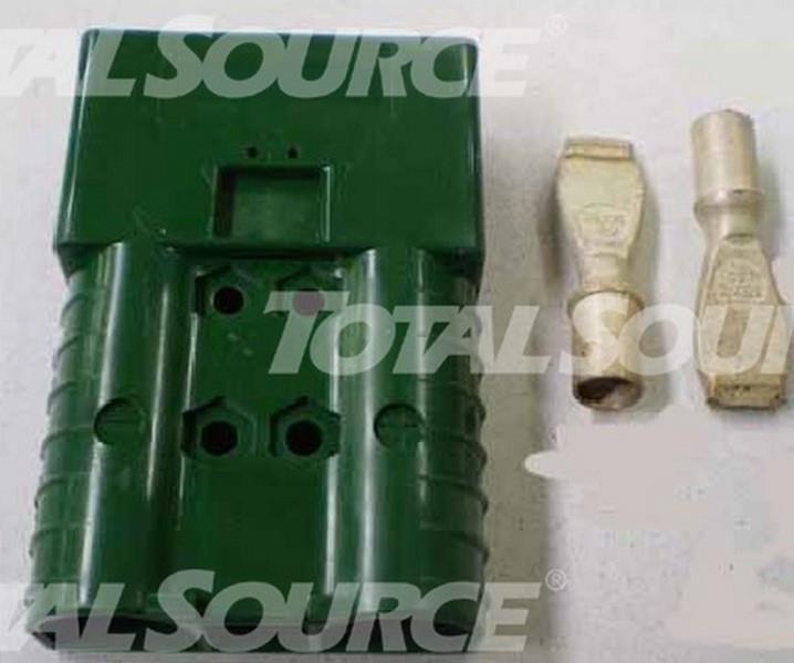 600V ELEKTRİKLİ FORKLİFT AKÜ SOKETİ 320 A 50 MM (YEŞİL) (ÇAP:85 BOY:125 MM)
