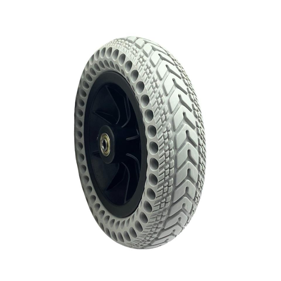 ÖN TEKERLEK SİLİKON DOLGU GRİ (200 X 50) ENGELLİ ARACI