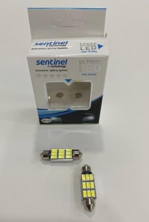 12V SOFİT AMPUL 9 LEDLİ BEYAZ (39 MM) (2 AD)