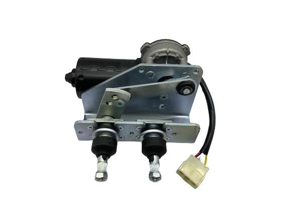 12V SİLECEK MOTORU MEKANİZMALI ÇİFT MİLLİ 70/70 (AÇIK)