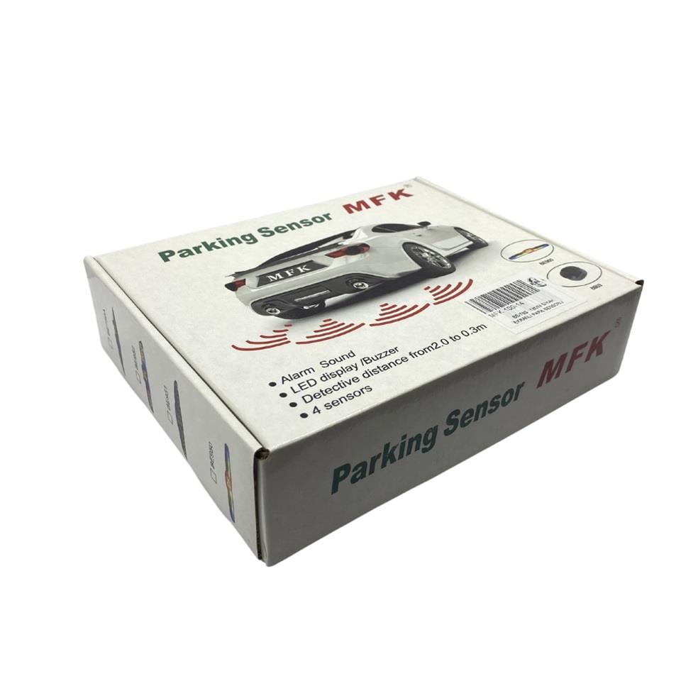 PARK SENSÖRÜ SES İKAZLI+OVAL GÖSTERGELİ (SES AYARLI) (18 MM) SİYAH