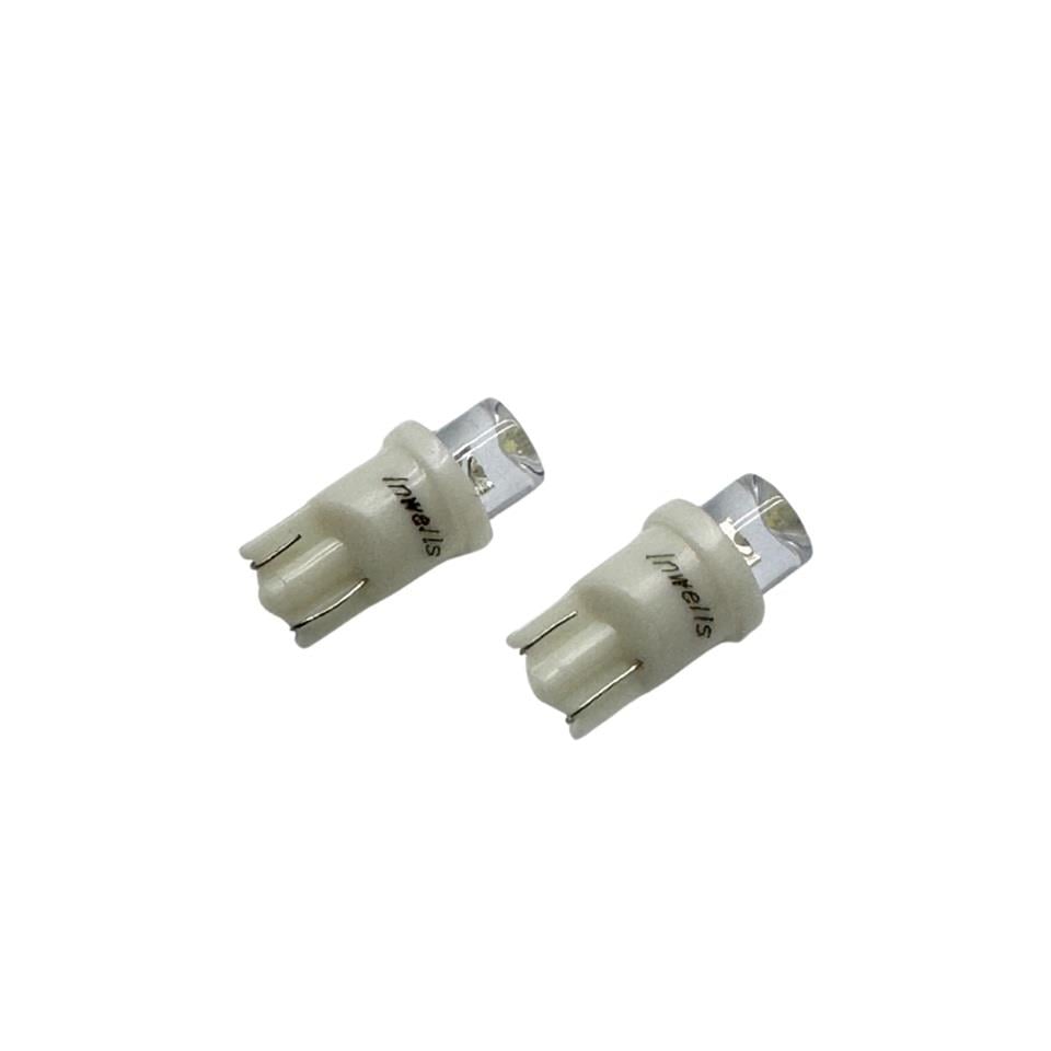 24V DİPSİZ AMPUL T10 TEK LEDLİ BEYAZ (2 AD)