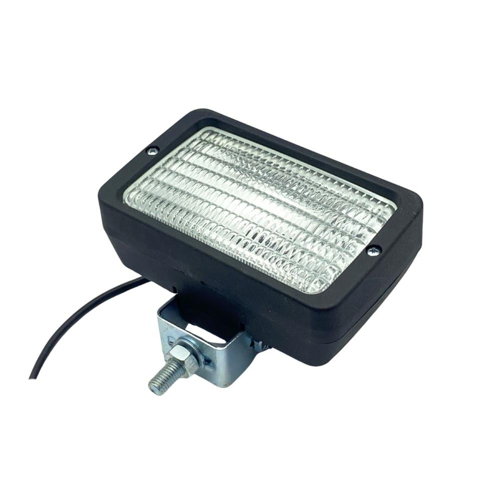 ÇALIŞMA LAMBASI-FARI PLS (DİKDÖRTGEN BUZLU CAM) (H3 AMPULSÜZ) (152*90 MM) FORKLİFT-İŞ MAKİNASI SOL