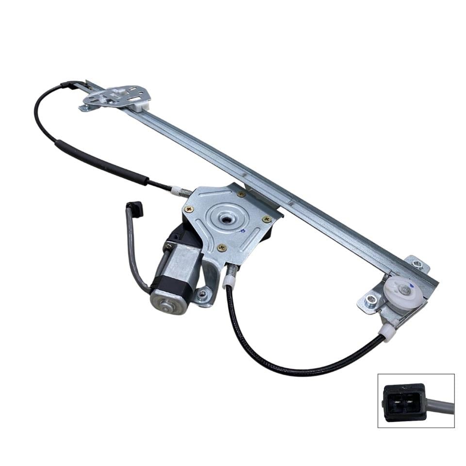 24V ÖN CAM MEKANİZMASI (MOTORLU) MERCEDES AXOR/ATEGO SOL