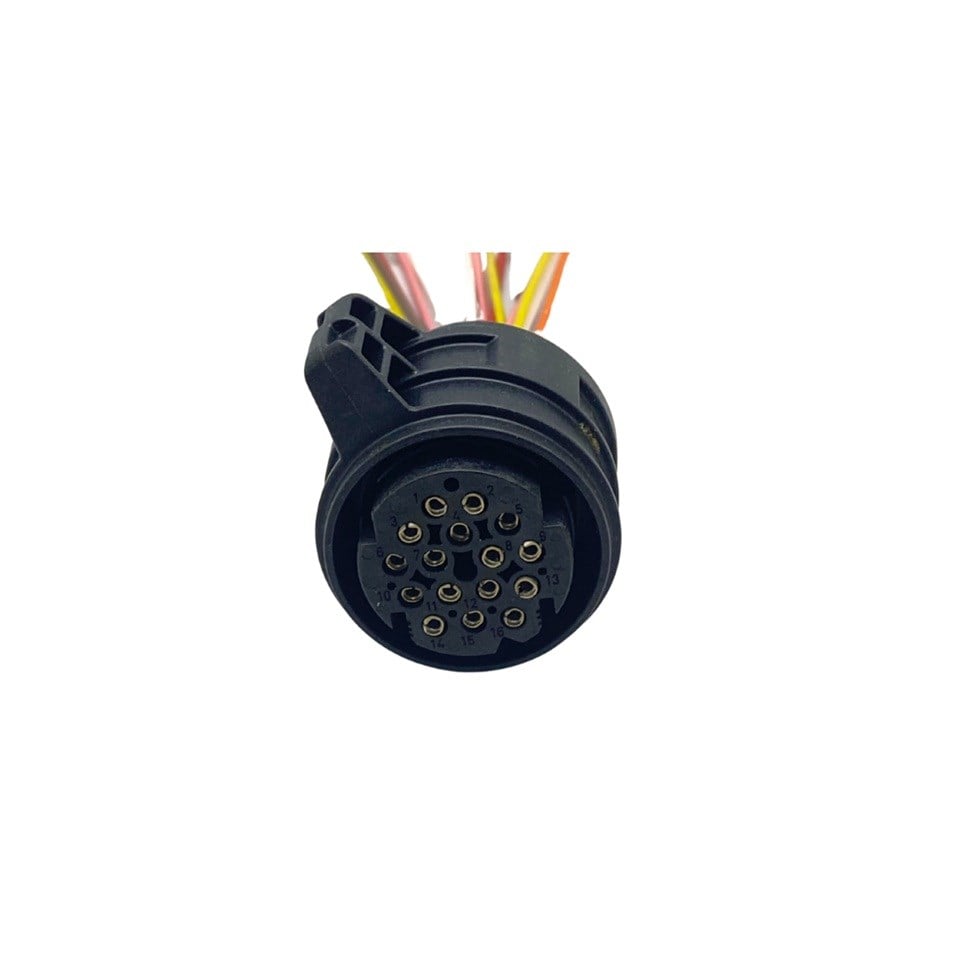 ŞANZIMAN ELEKTROMEKANİK VALF GÖVDESİ SOKETİ (16 FİŞ KABLOLU) 