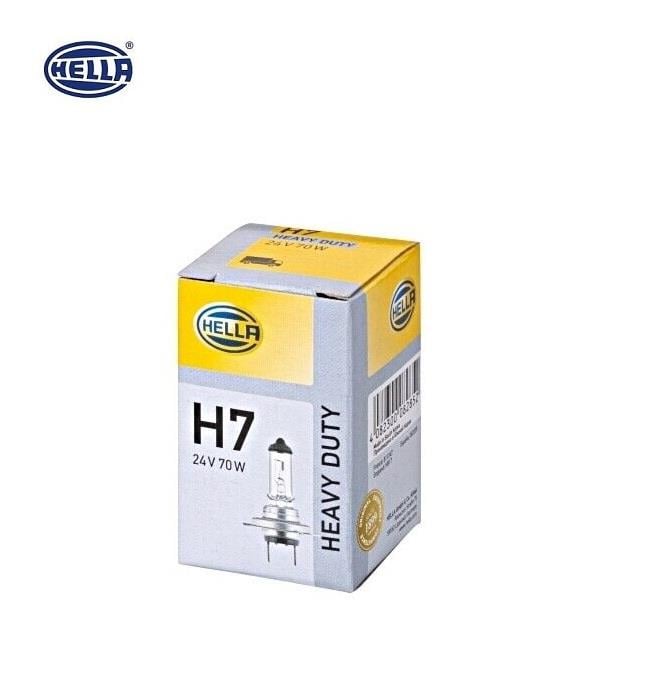 HELLA 24V H7 AMPUL 70W (SARSINTIYA DAYANIKLI)