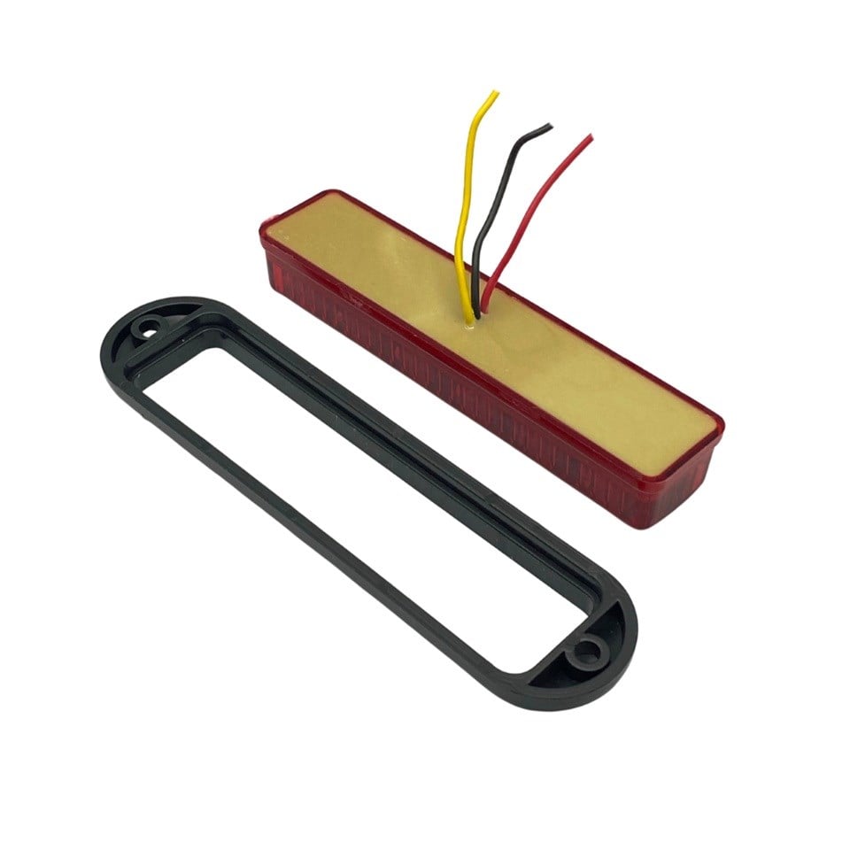 12V-24V LED MİNİ BAR OFF-ROAD 4 FONKSİYONLU ÇAKAR KIRMIZI (155*37*20 MM)