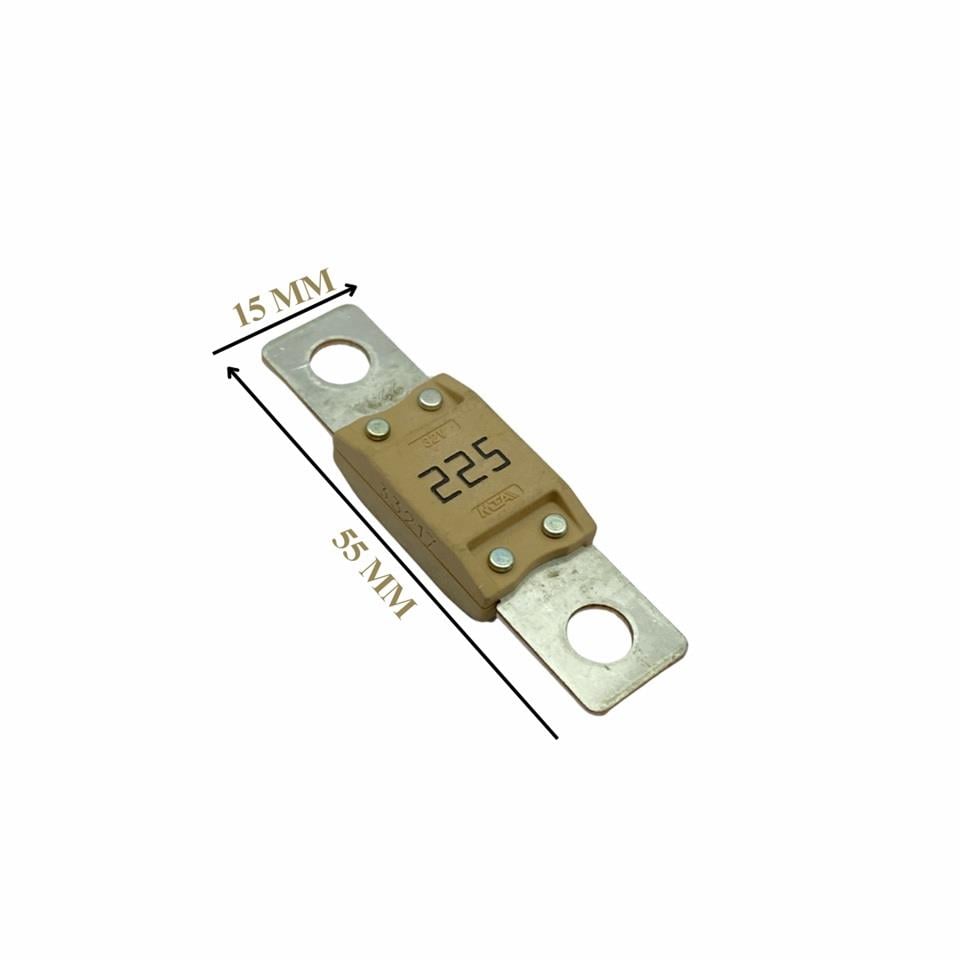 MTA MEGACOMPACT SİGORTA 225 A (KAHVERENGİ) (15*55 MM)