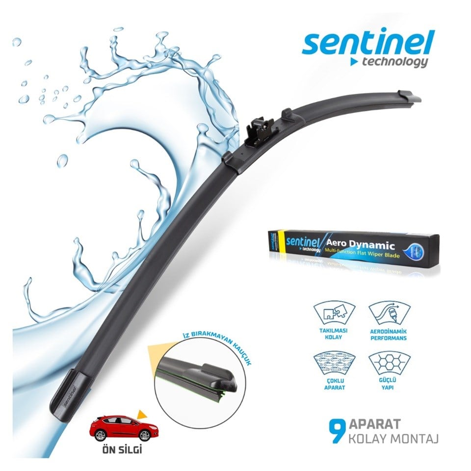 SİLECEK SÜPÜRGESİ 450 MM AEROTWIN (9 APARATLI)