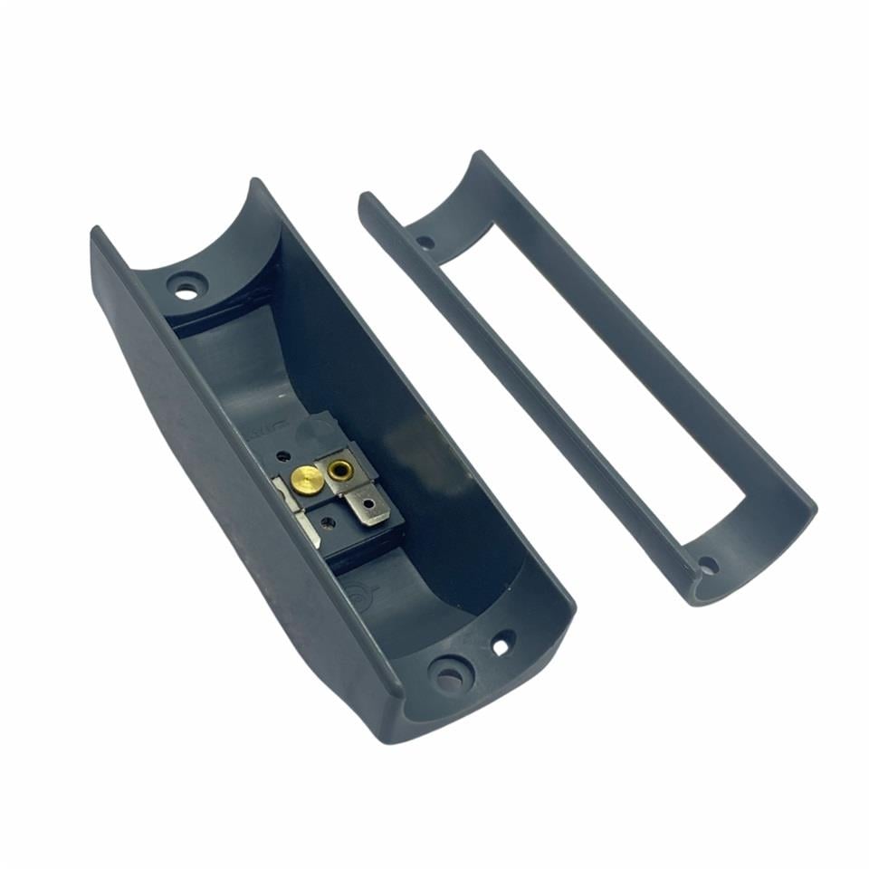 DURACAK (STOP) İKAZ BUTONU BORU TİP GRİ (DİK) (111*37 MM) BELEDİYE OTOBÜSÜ