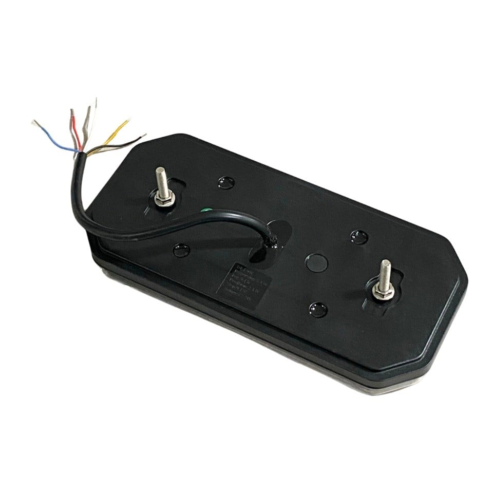 WOLFRAM 12V-30V STOP LAMBASI LEDLİ (6 FONKSİYONLU) (?*? MM) SOL E9