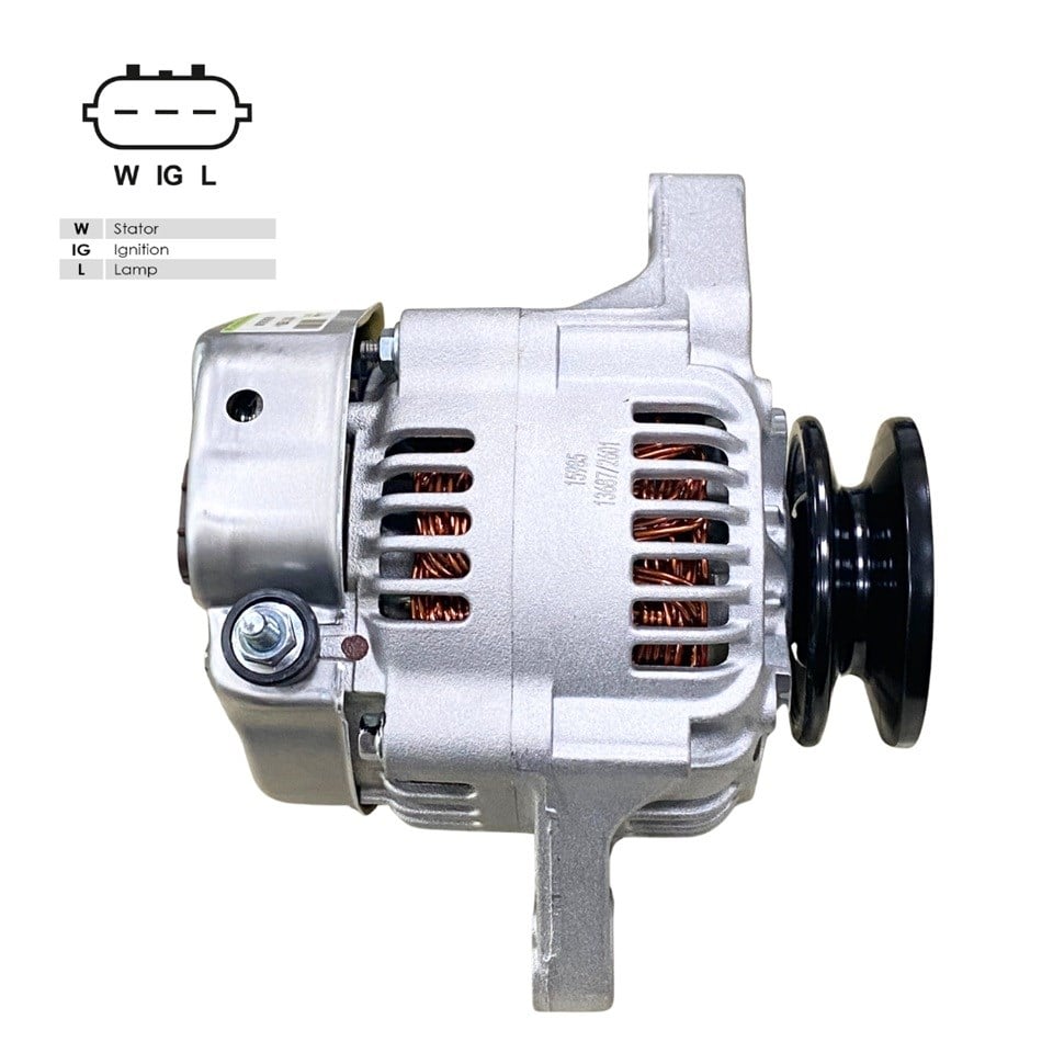 12V ALTERNATÖR DİNAMO 55 A (W-IG-L) CASE IH-JOHNDEERE